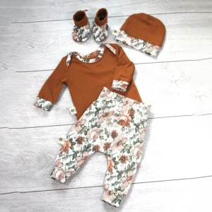 Hand gemaakt Flower Newborn set