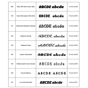 borduur lettertypes bladzijde 13