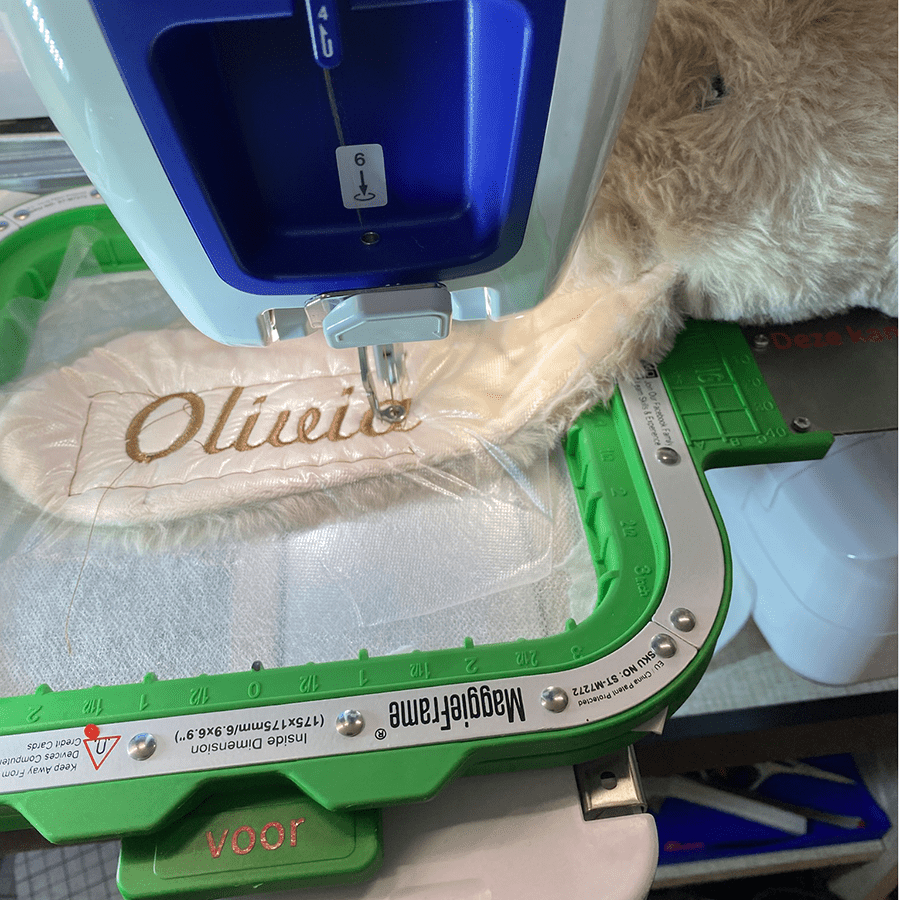 borduurwerk op maat knuffel borduren