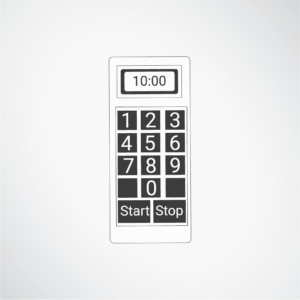 Ikea Duktig keuken magnetron sticker