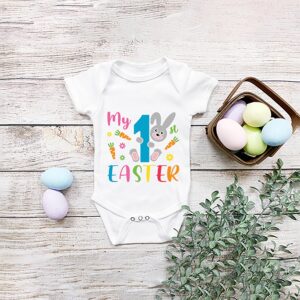 Pasen bedrukte romper mijn eerste pasen