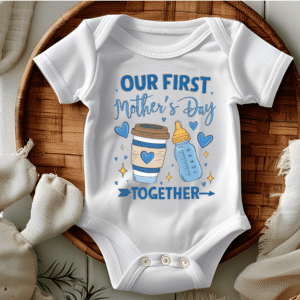 Mijn eerste moederdag romper met fles