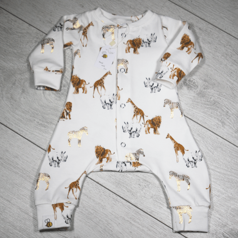 Handgemaakt Box pakje Safari Wild Gold