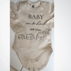 Romper met fijne lijnen bedrukking